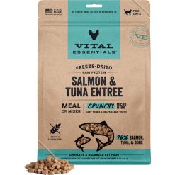 凍乾貓糧 三文魚吞拿魚(超迷你粒) 12oz | Vital Essentials 美國凍乾糧