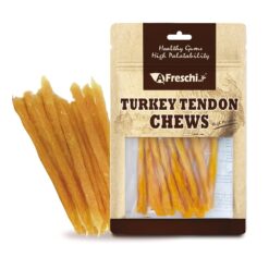 狗狗潔齒小食 - 火雞筋捲 80g｜A Freschi Srl 艾富鮮