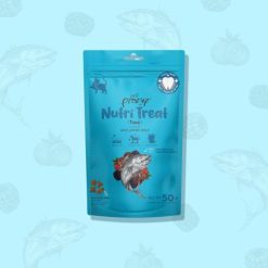 Pramy Nutri-Treat 貓小食 酥脆潔齒點心 雜莓+吞拿魚 50g