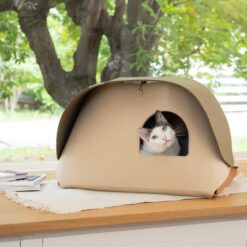 <span style="color: #727171; font-size: small;"><span style="color: #ff8189; font-size: small;">本商品為好味貓帳篷，商品內容不包含懶骨頭！</span></span> 打造屬於貓咪的秘密基地，收獲滿滿的安全感， 完美搭配好味貓懶骨頭L號，絕對榮登貓咪最愛的新角落！