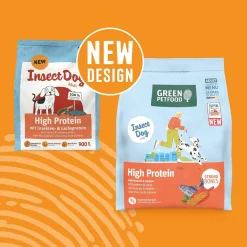 Alternative view of Insect Dog High Protein (高能量-皮膚+腸胃防敏感) 蟲蟲蛋白+三文魚 無穀物成犬狗糧 7.5KG