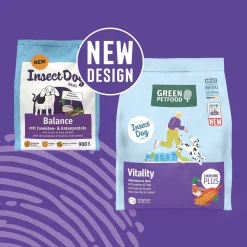 Alternative view of Insect Dog Vitality (體重控制/老犬-皮膚+腸胃防敏感) 蟲蟲蛋白+鴨肉 無麩狗糧 7.5KG