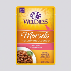Wellness 滋味肉汁系列 成貓主食餐包 吞拿魚肉塊 85g