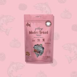 Pramy Nutri-Treat 貓小食 酥脆潔齒點心 雜莓+三文魚 50g