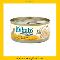 Kakato 全營養主食罐 (單一蛋白) - 雞胸 70g｜成貓・高齡貓配方