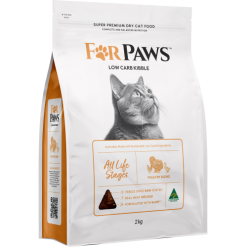 For Paws 低碳全貓乾糧 - Poultry Blend 農場(雞、火雞、鴨)配方 2kg