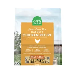 Open Farm 貓凍乾 冷凍脫水貓糧 - 走地雞 9oz