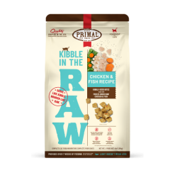 【新品試食價】Primal Kibble in the Raw 凍乾貓糧 - 雞肉、魚肉