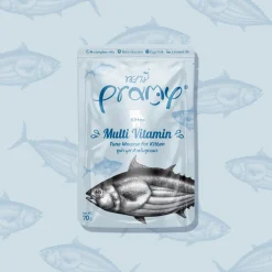 Pramy 功能性貓濕包 - 慕絲系列(幼貓) 高級白肉吞拿魚 70g