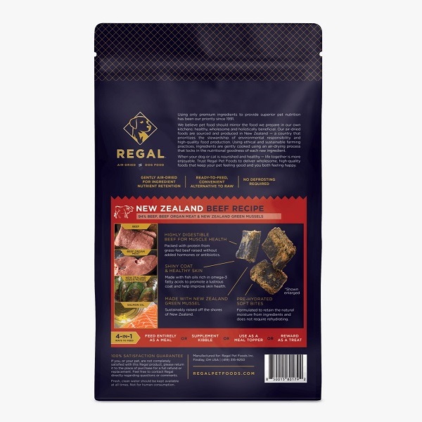 REGAL - 無穀物風乾全犬糧 牛肉配方:圖片 3