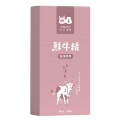 鮮牛精 臺灣牛肉 45ml (1盒10包) | 陪心食補 鮮三精 犬貓通用