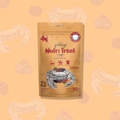 Pramy Nutri-Treat 貓小食 酥脆潔齒點心 雜莓+螃蟹 50g