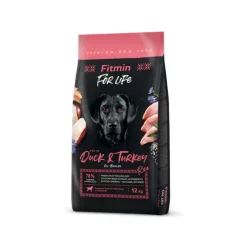 Fitmin For Life - 鴨肉 & 火雞 成⽝配方狗糧