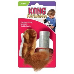 KONG 貓草玩具 - 毛絨松鼠