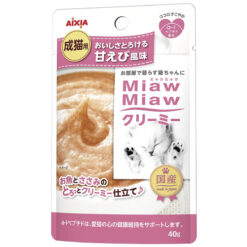 愛喜雅 AIXIA MiawMiaw 減壓系列 成貓主食餐包 - 鮪魚, 雞肉, 甜蝦 40g
