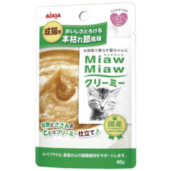 愛喜雅 AIXIA MiawMiaw 減壓系列 成貓主食餐包 - 鮪魚, 雞肉, 鰹魚 40g
