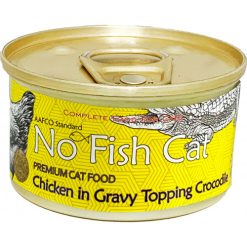 鱷魚肉雞絲 85g | No Fish Cat - 無穀物低敏蛋白系列貓主食罐