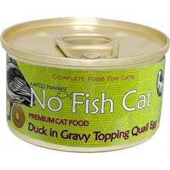 鵪鶉蛋鴨絲 85g | No Fish Cat - 無穀物低敏蛋白系列貓主食罐