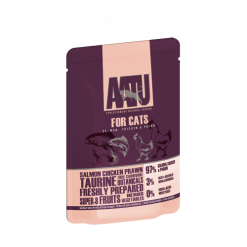 三文魚雞肉鮮蝦 | AATU 英國主食貓濕包