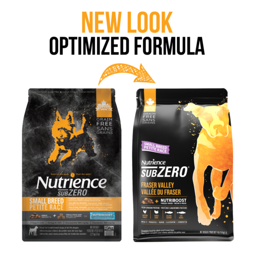 凍乾鮮雞肉+雞、火雞、海魚小型犬配方 | Nutrience SUBZERO 加拿大無穀物全犬糧 | #黃袋細狗