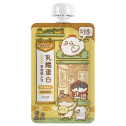 快樂好心情【天然香蜂草】－安心純雞肉 120g｜貓有話說｜乳鐵蛋白主食餐包｜營養懶人包