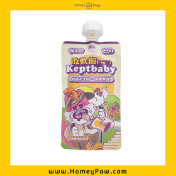 沙發馬鈴薯︱Keptbaby 吃軟飯貓用主食餐包 - 魷雞不卡關(熟齡貓用) 60g